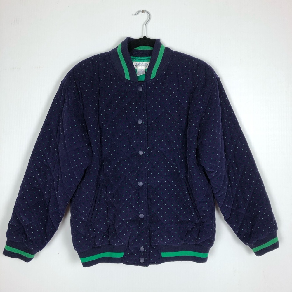Vintage IZOD Corduroy Puffer Jacket